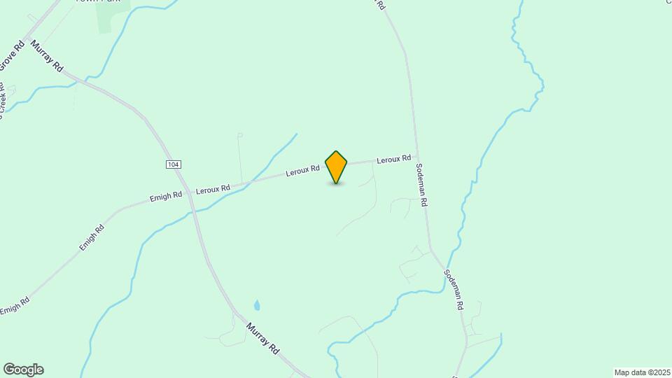 386 Leroux Rd Map and Location Details