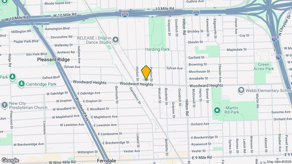 2705 Inman St Map and Location Details