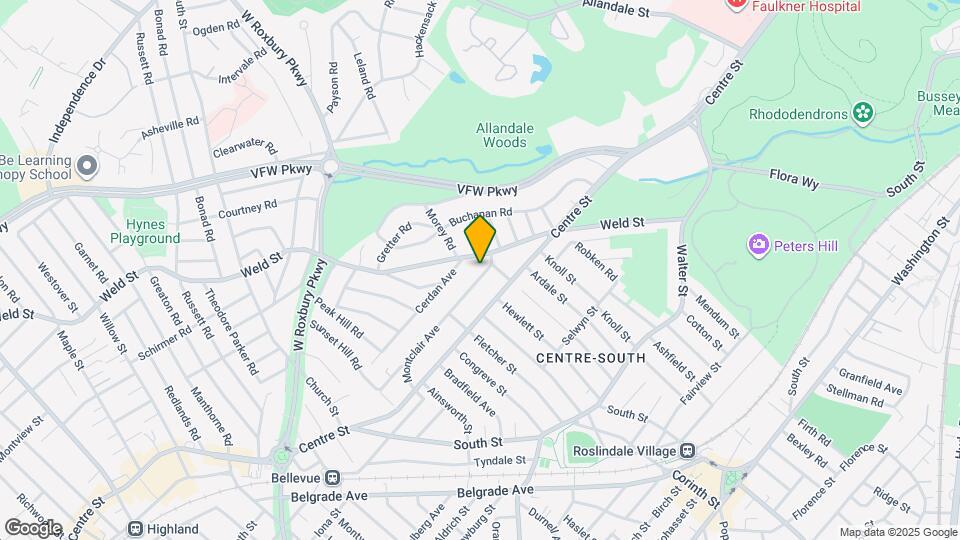 132 Montclair Ave, Unit 2 Mapa y Detalles de la Ubicación