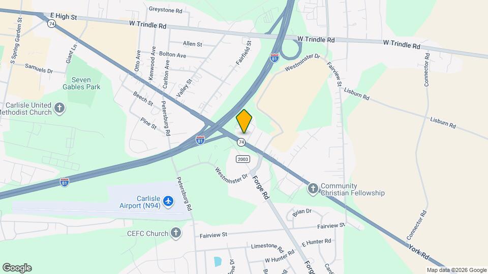 315 York Rd Map and Location Details