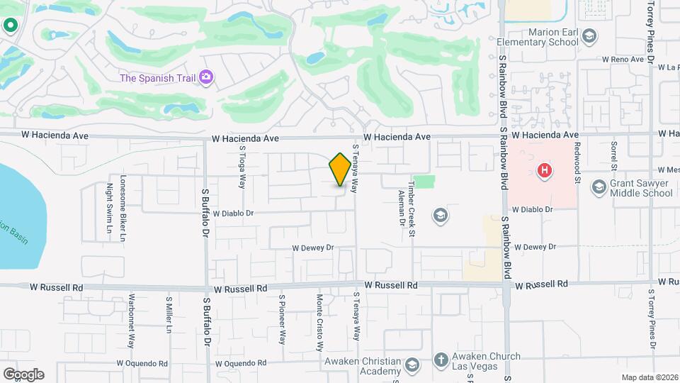 7388 Standing Timber Way Map and Location Details