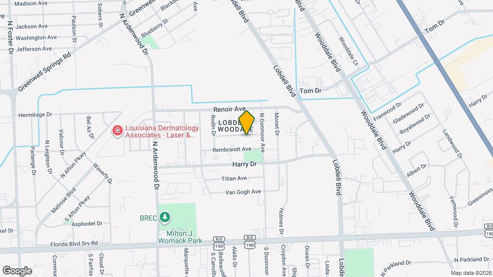 6908 Goya Ave Map and Location Details