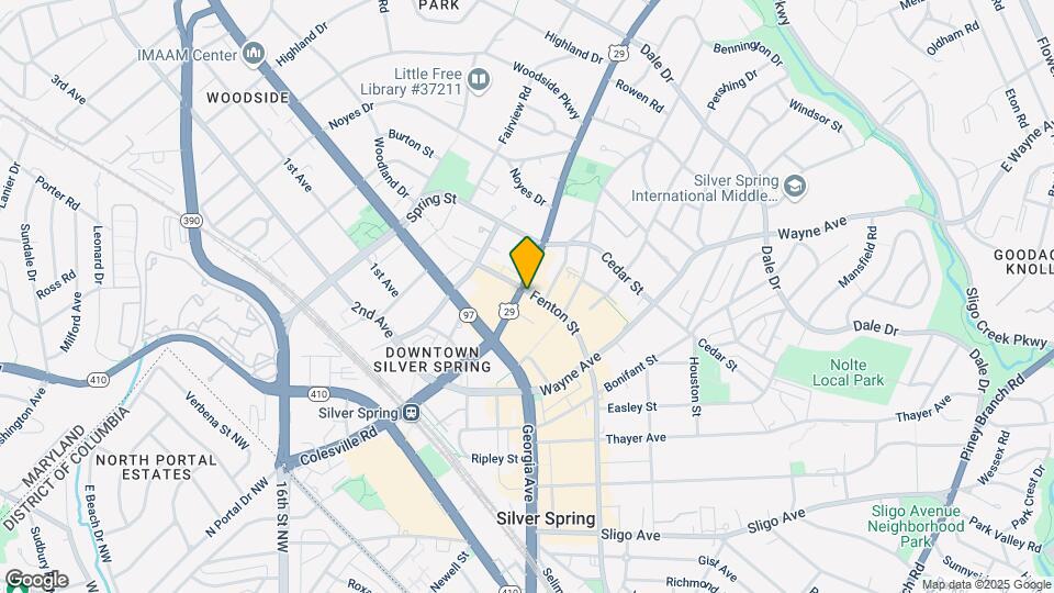 8661 Colesville Rd Map and Location Details
