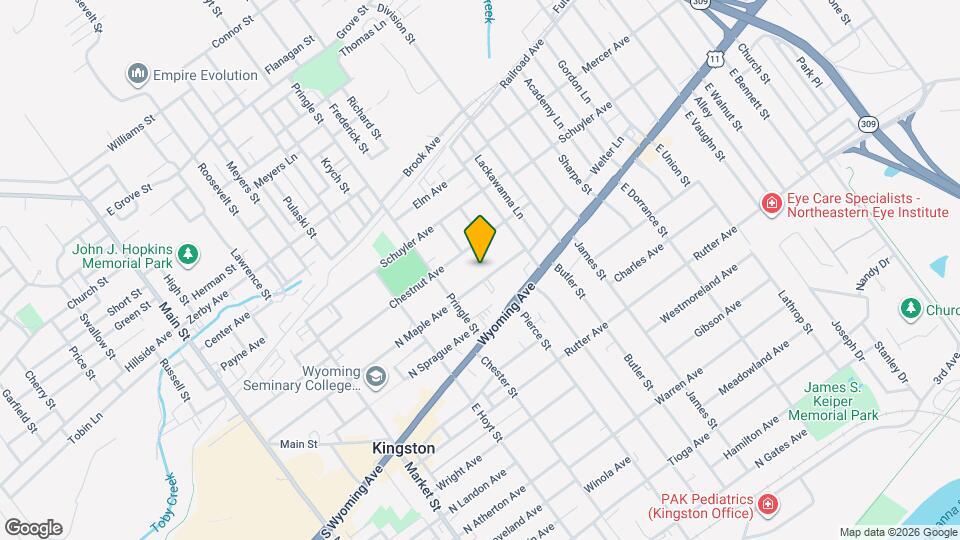 398-400 N Maple Ave Mapa y Detalles de la Ubicación