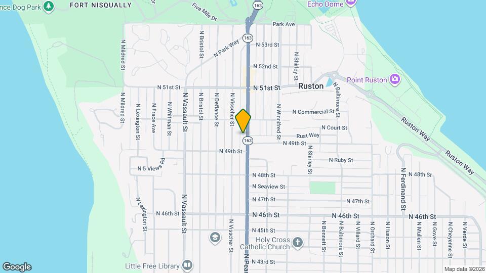 4924 N Pearl St Map and Location Details