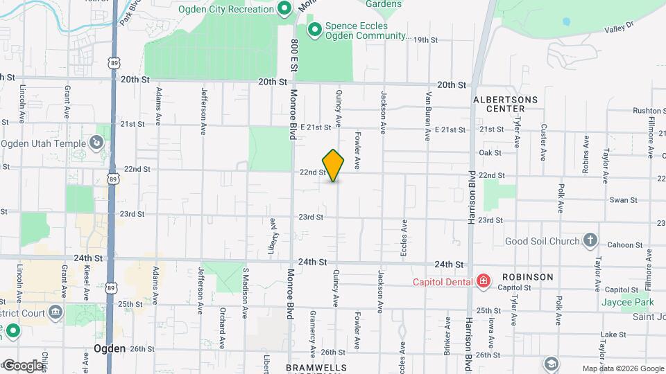 2227 Quincy Ave Mapa y Detalles de la Ubicación