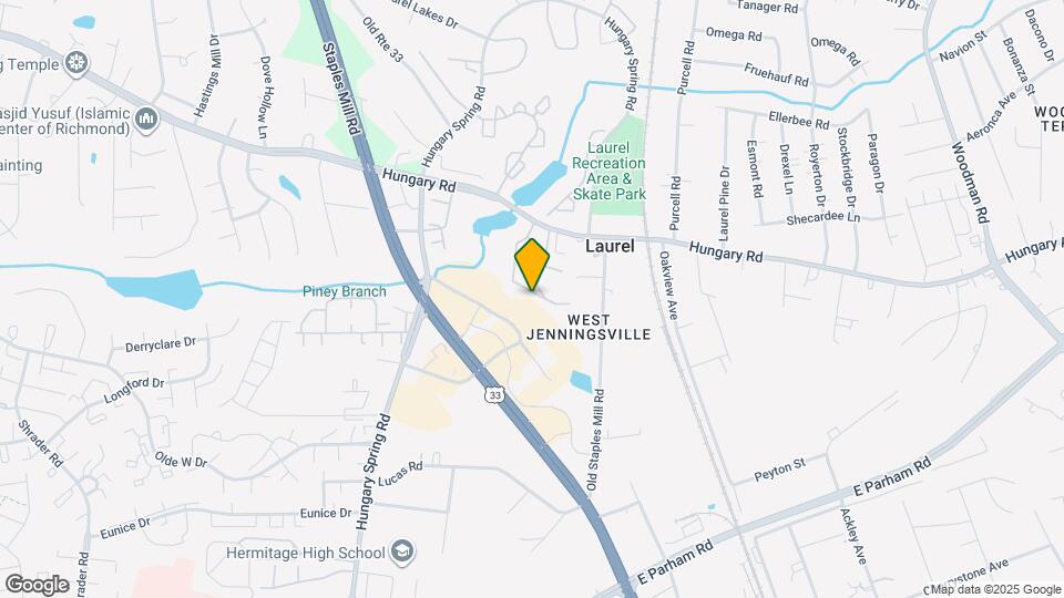 9106 Silverbush Dr Map and Location Details