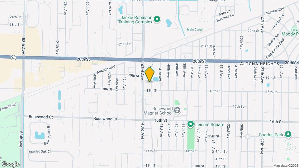 1835 42nd Ave Map and Location Details