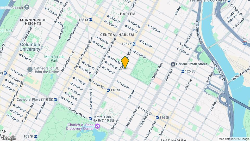 17 W 120th St Map and Location Details
