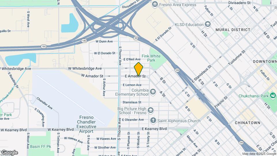 148 E Amador St Mapa y Detalles de la Ubicación
