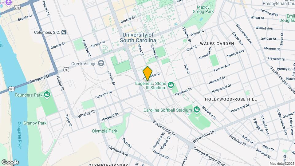 Yugo Columbia Lofts Mapa y Detalles de la Ubicación