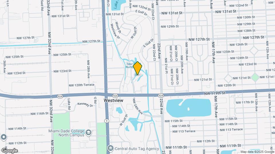 12150 NW 23rd Ct Map and Location Details