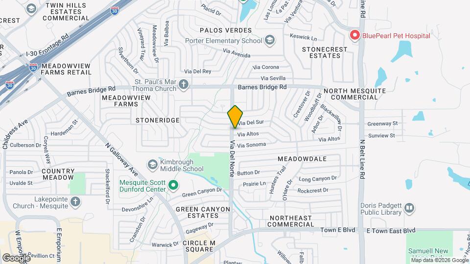 729 Via Altos Map and Location Details