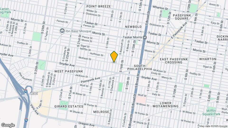 2001 S 17th St Map and Location Details