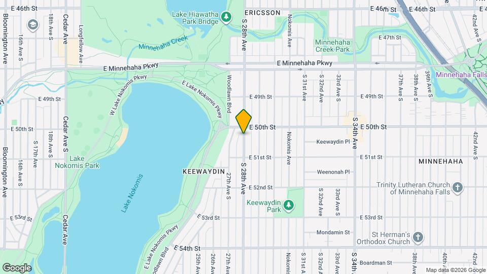 5021 S 28th Ave Mapa y Detalles de la Ubicación