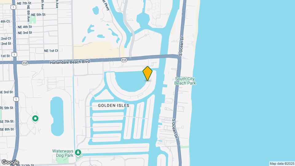 Golden Isles Towers Mapa y Detalles de la Ubicación