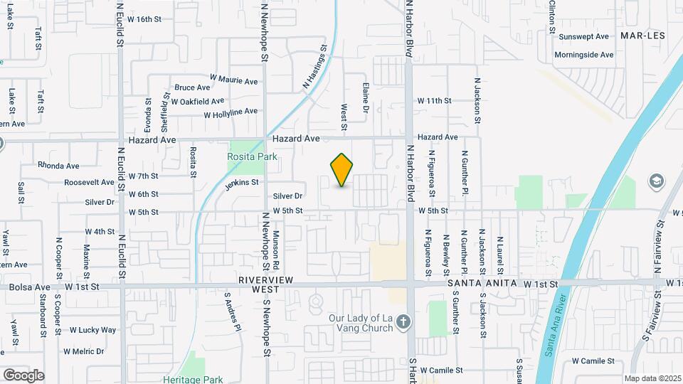 4109 W 5th St, Unit V4 Map and Location Details