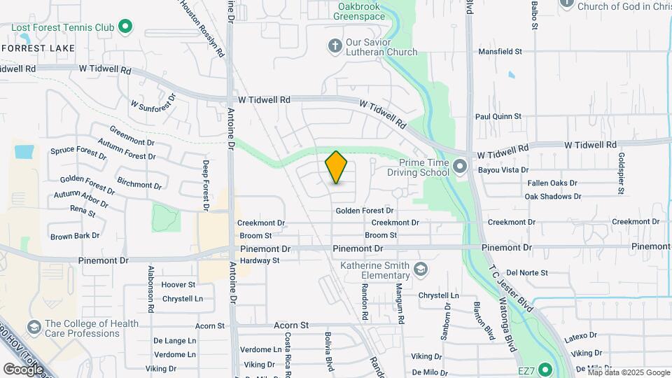 5026 Birchmont Dr Map and Location Details