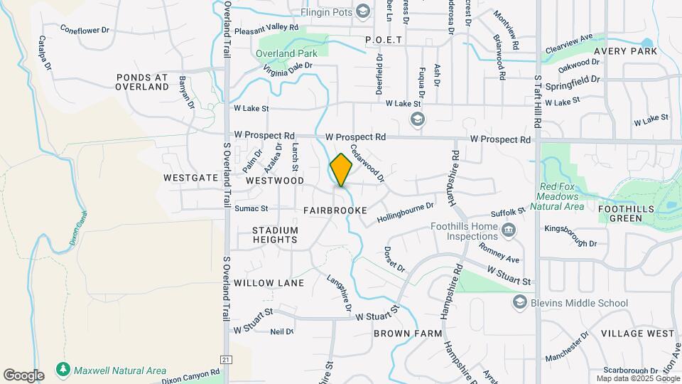 2642 Somerville Ct Map and Location Details
