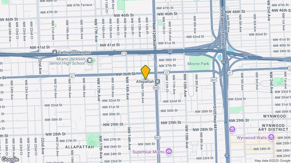 1282 NW 35th St Map and Location Details