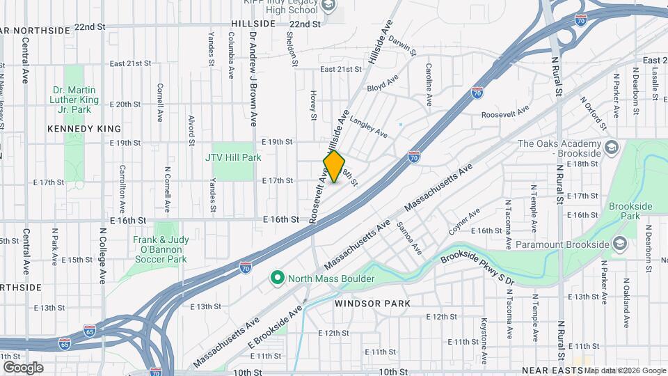 1706 Ingram St Map and Location Details
