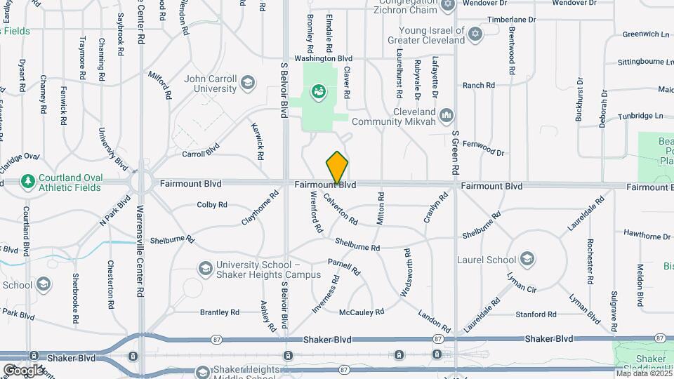 22000 Fairmount Blvd Map and Location Details