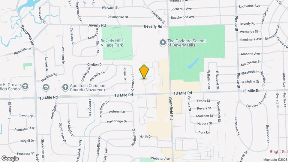 Huntley Square Apartments Mapa y Detalles de la Ubicación