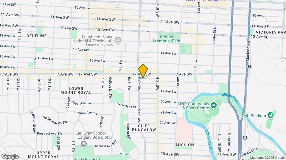 540 18th Ave SW Map and Location Details