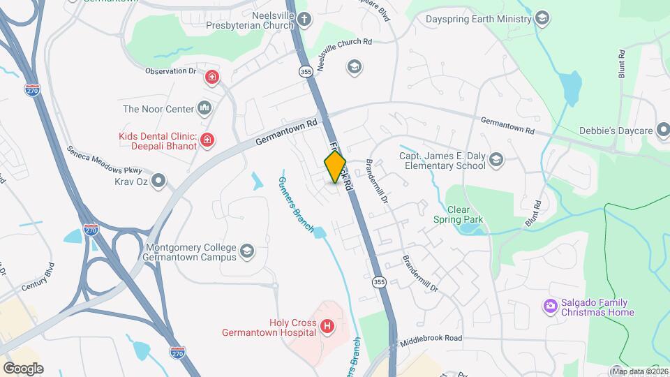 11808 Regents Park Dr Map and Location Details