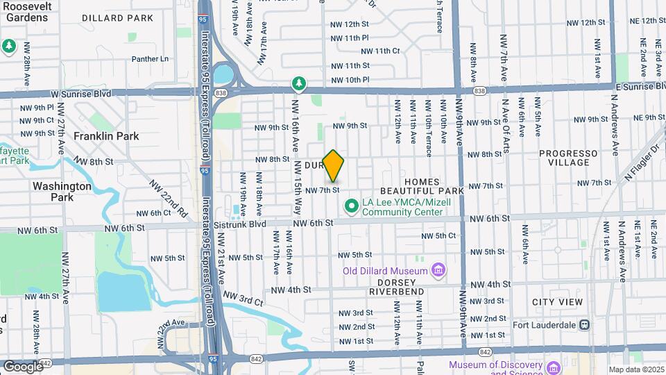 703 NW 14th Way Map and Location Details