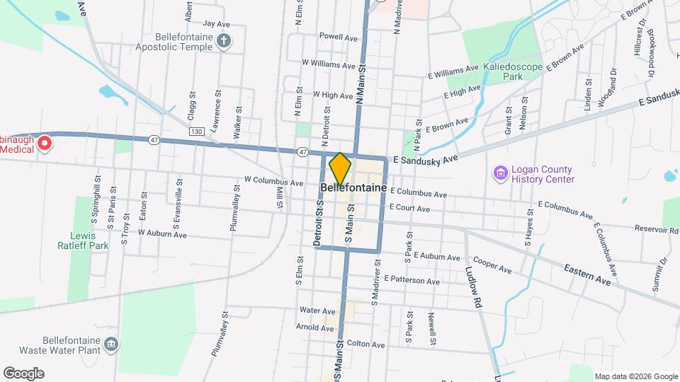 117 W Columbus Ave, Unit Suite 1 Map and Location Details