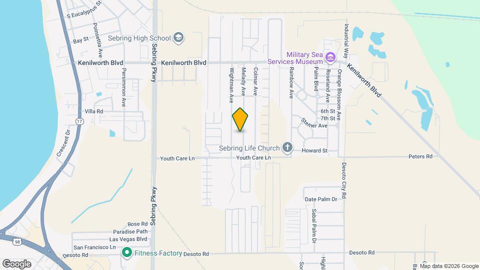 2015 Melady Ave Map and Location Details