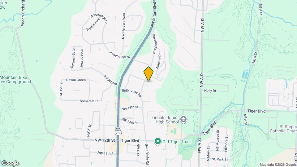 604 NW 17th Ct Map and Location Details