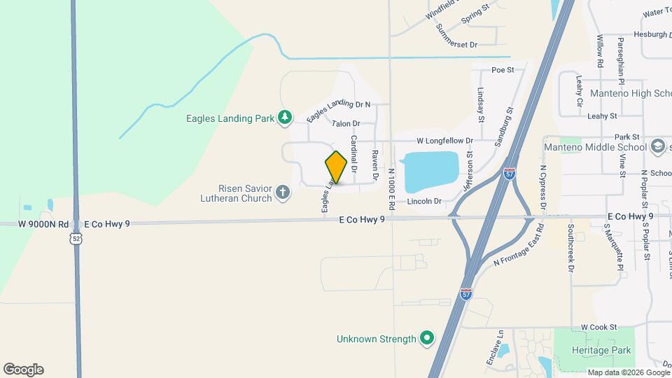 1550-1670 Raven Dr Map and Location Details