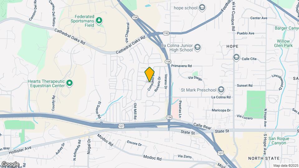 4167 San Martin Way Map and Location Details