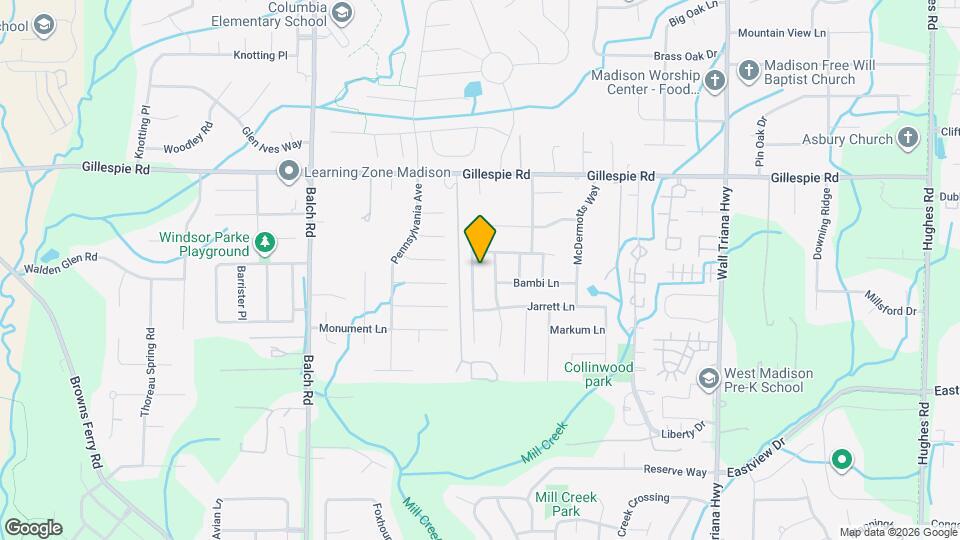 137 Clover Ridge Dr Map and Location Details