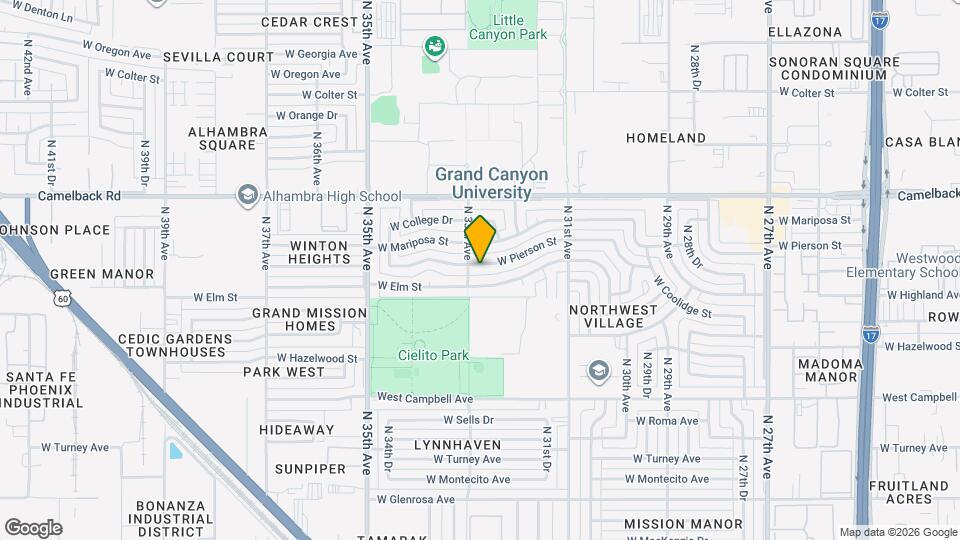 3241 W Pierson St Map and Location Details