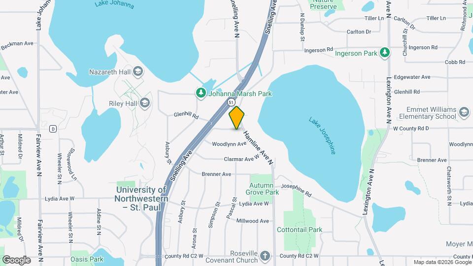 1426 Glenhill Road Map and Location Details