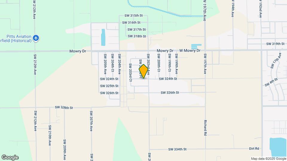 20238 SW 324th St Map and Location Details