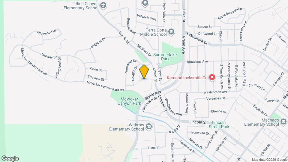 15290 Madrone Ct Map and Location Details