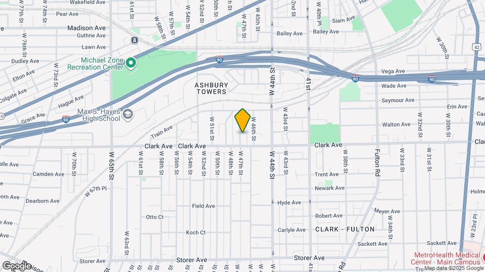 3063 W 47th St Map and Location Details