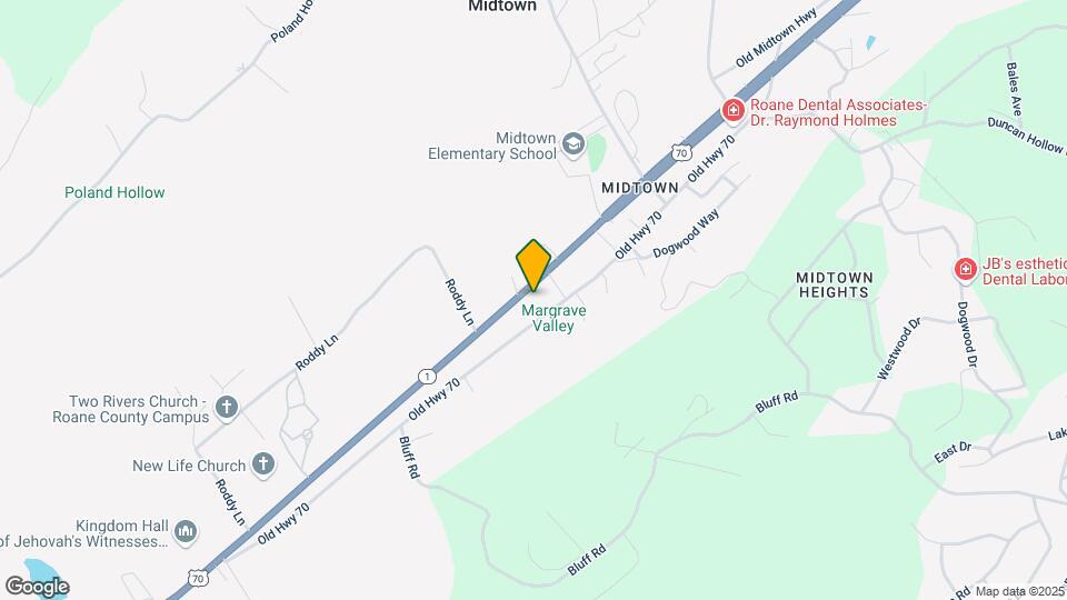 2927 Roane State Hwy Mapa y Detalles de la Ubicación