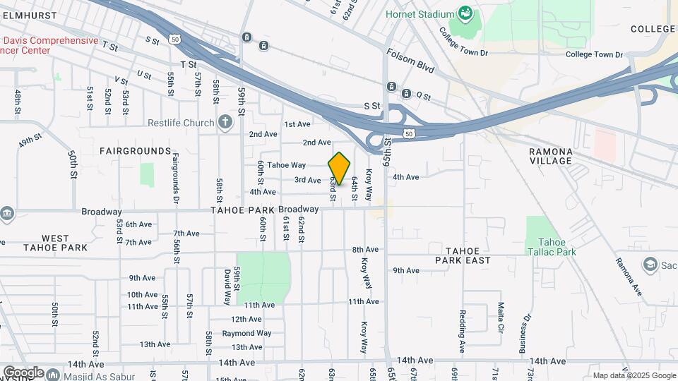 2809 63rd St Map and Location Details