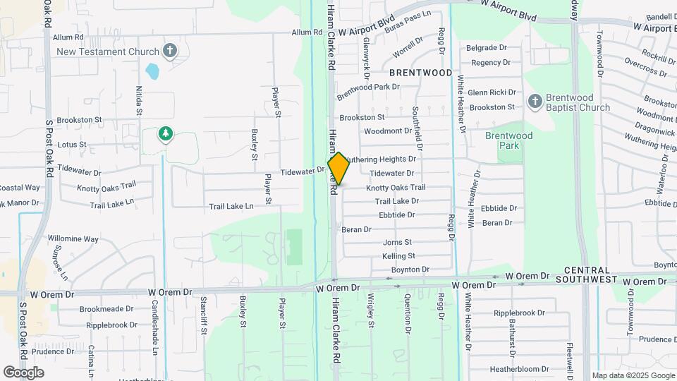 13406 Melcher Dr Map and Location Details