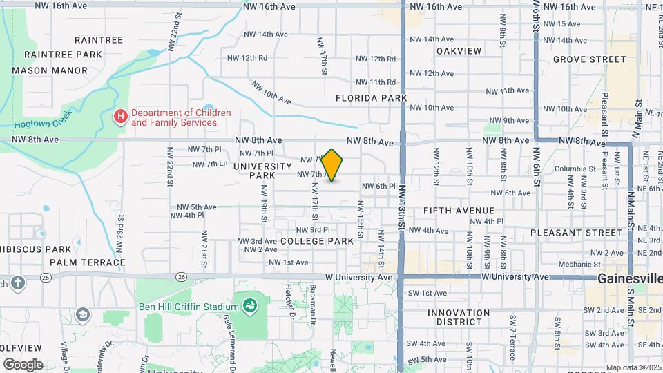 1610 NW 6th Ave Map and Location Details