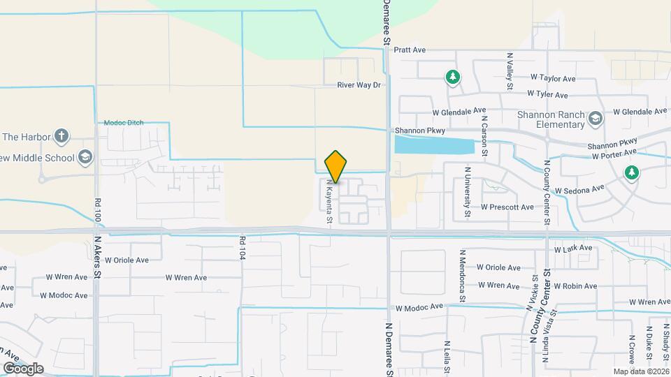 3235 N Memory St Map and Location Details