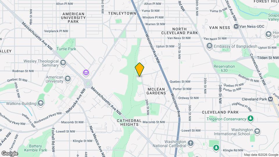 3731 39th St NW Map and Location Details