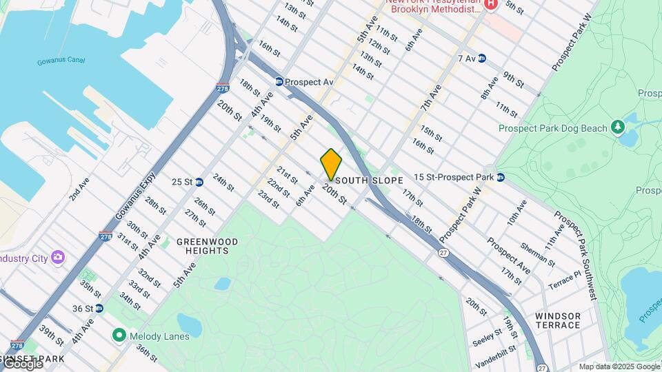 321 20th St Map and Location Details