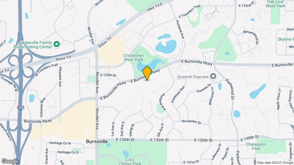 401 E Burnsville Pkwy Map and Location Details