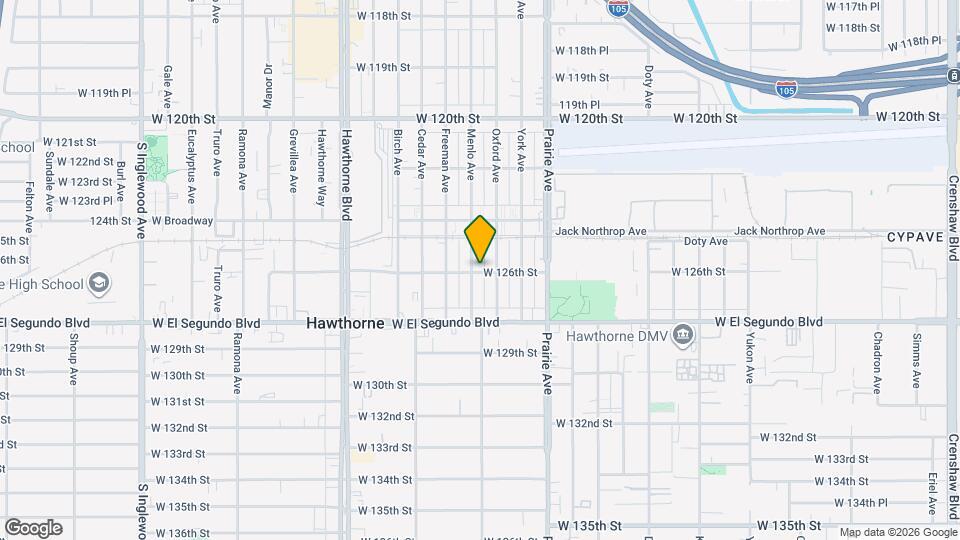 12542 Menlo Ave Mapa y Detalles de la Ubicación